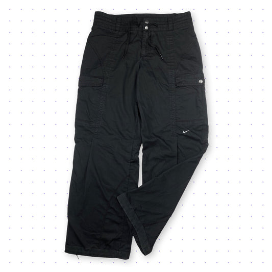 00s Nike Studio Cargo Pants Black