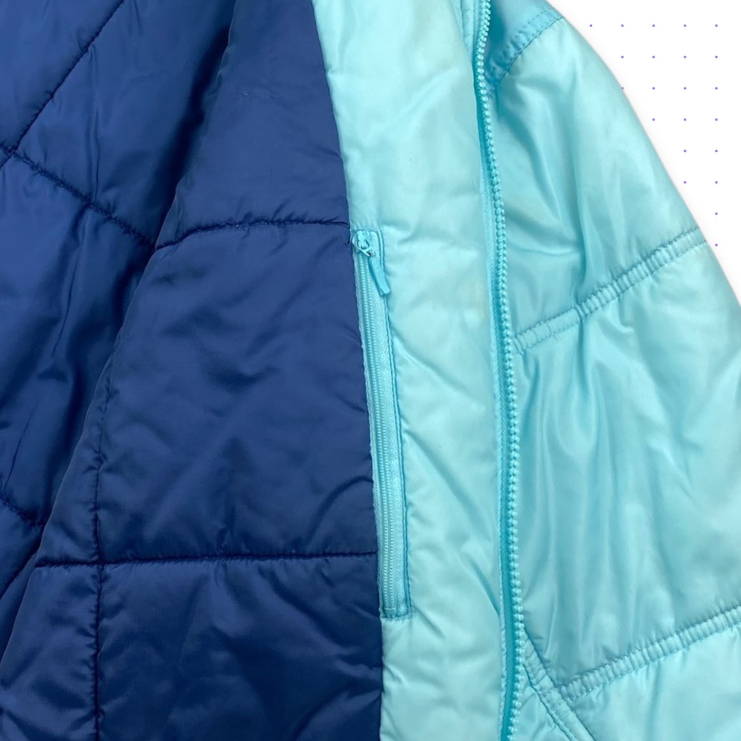 90s Nike Backswoosh Jacket Ice Blue