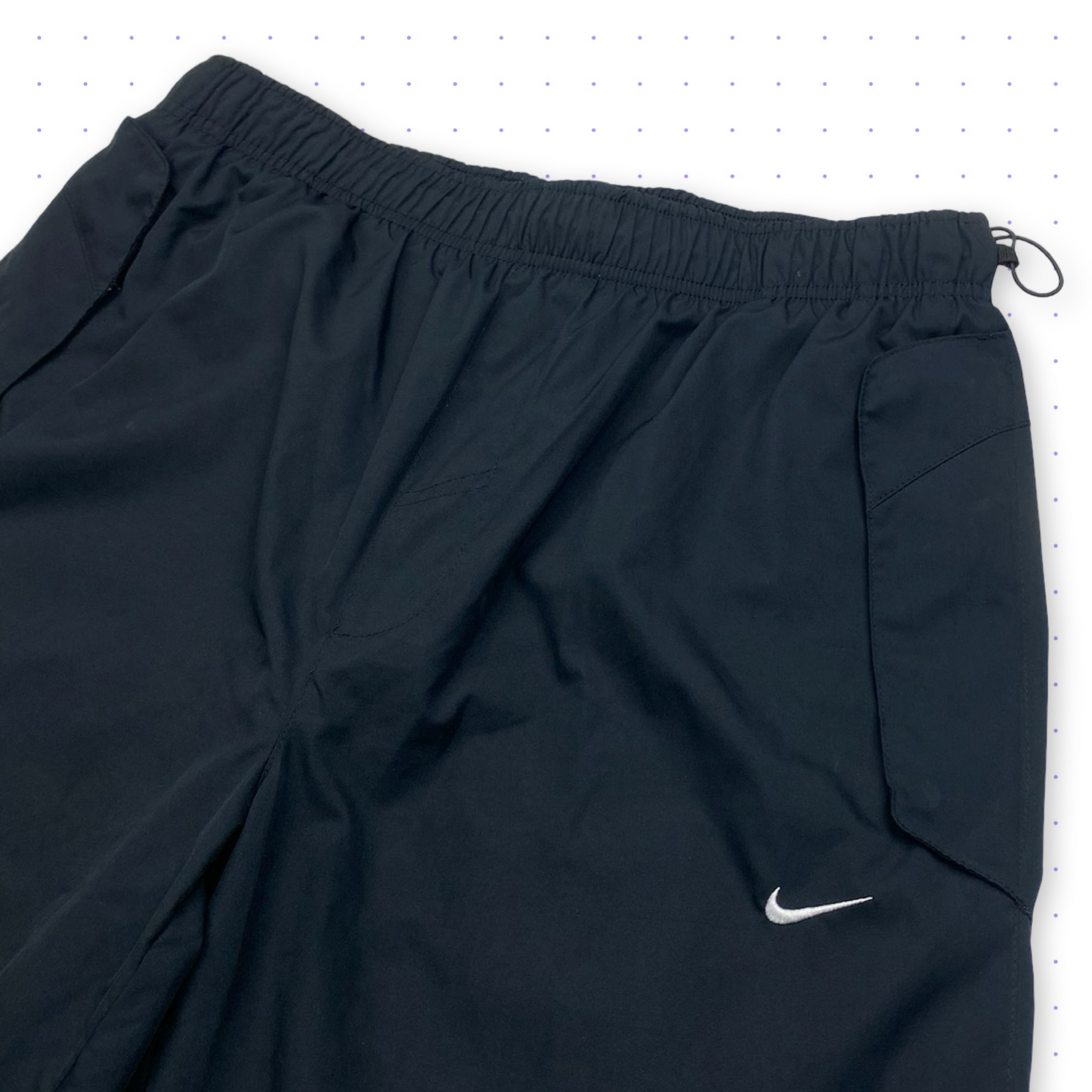 00s Nike Shox Pants Black