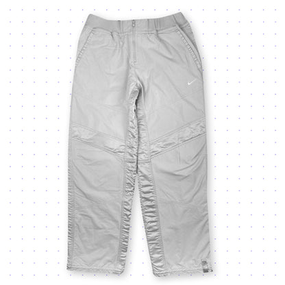 00s Nike Pants Cotton/Nylon Silver Grey