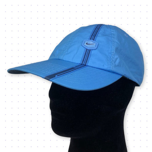 00s Nike Hex Fitted Cap Blue