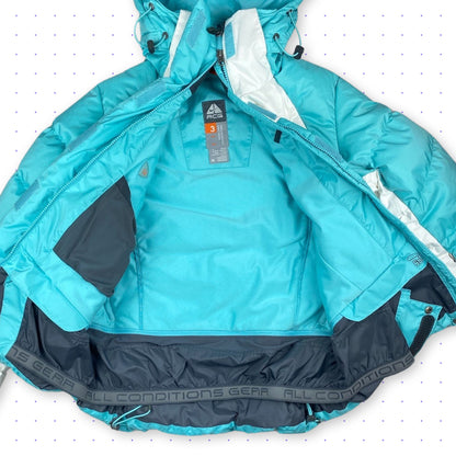 00s Nike ACG Ventilated Puffer Turquise/White