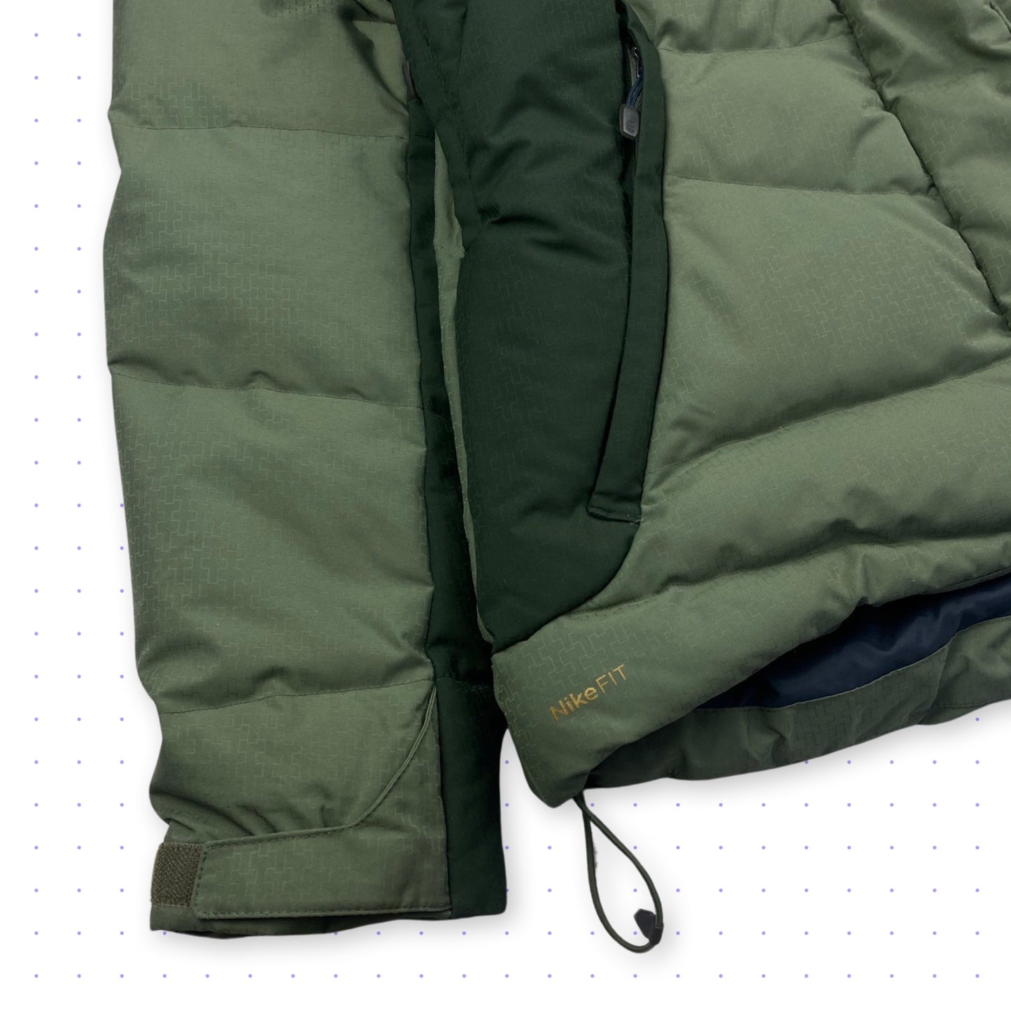 ‘08 Nike ACG Ventilated Puffer Jacket Two Tone Green