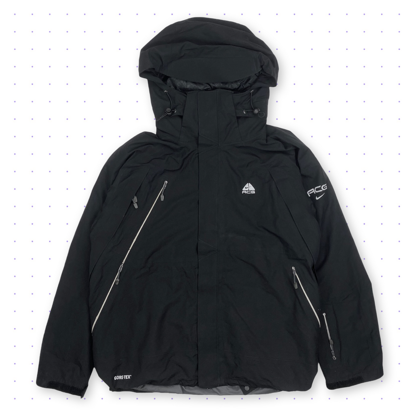 00s Nike ACG Gore-Tex Technical Ventilated Padded Jacket Black 00s Nike ACG Gore-Tex Technical Ventilated Padded Jacket Black