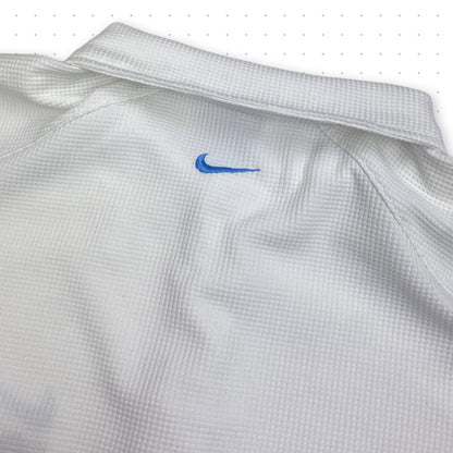 00s Nike Airmax 95 Waffle Polo T-Shirt White