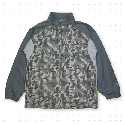 00s Nike Shox Camouflage Jacket Grey