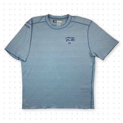 00s Nike ACG Corduroy Tshirt Light Blue