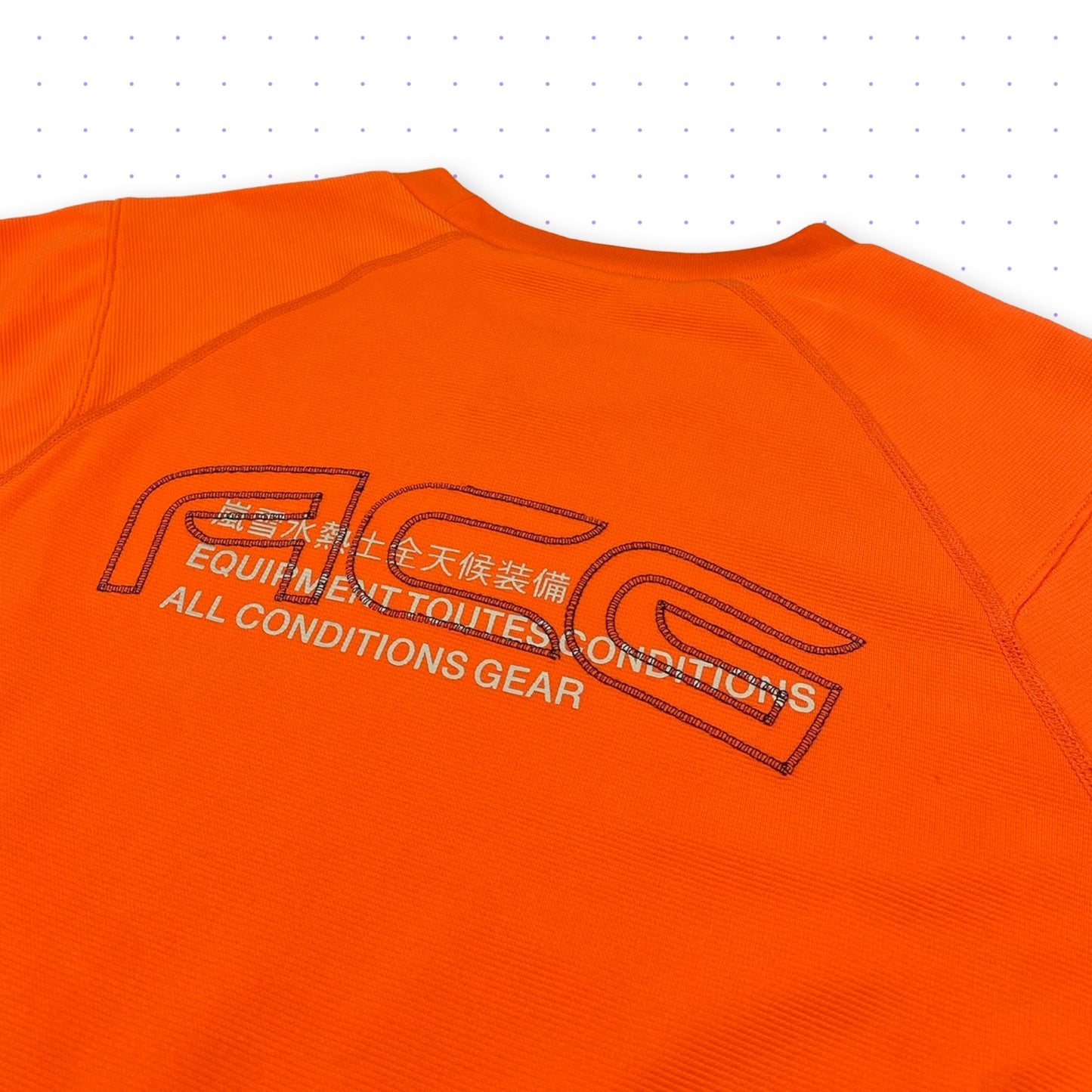 00s Nike ACG Panelled Longsleeve Vibrant Orange