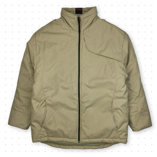 00s Nike Urban/Morse Code Heavy Cotton/Nylon Jacket