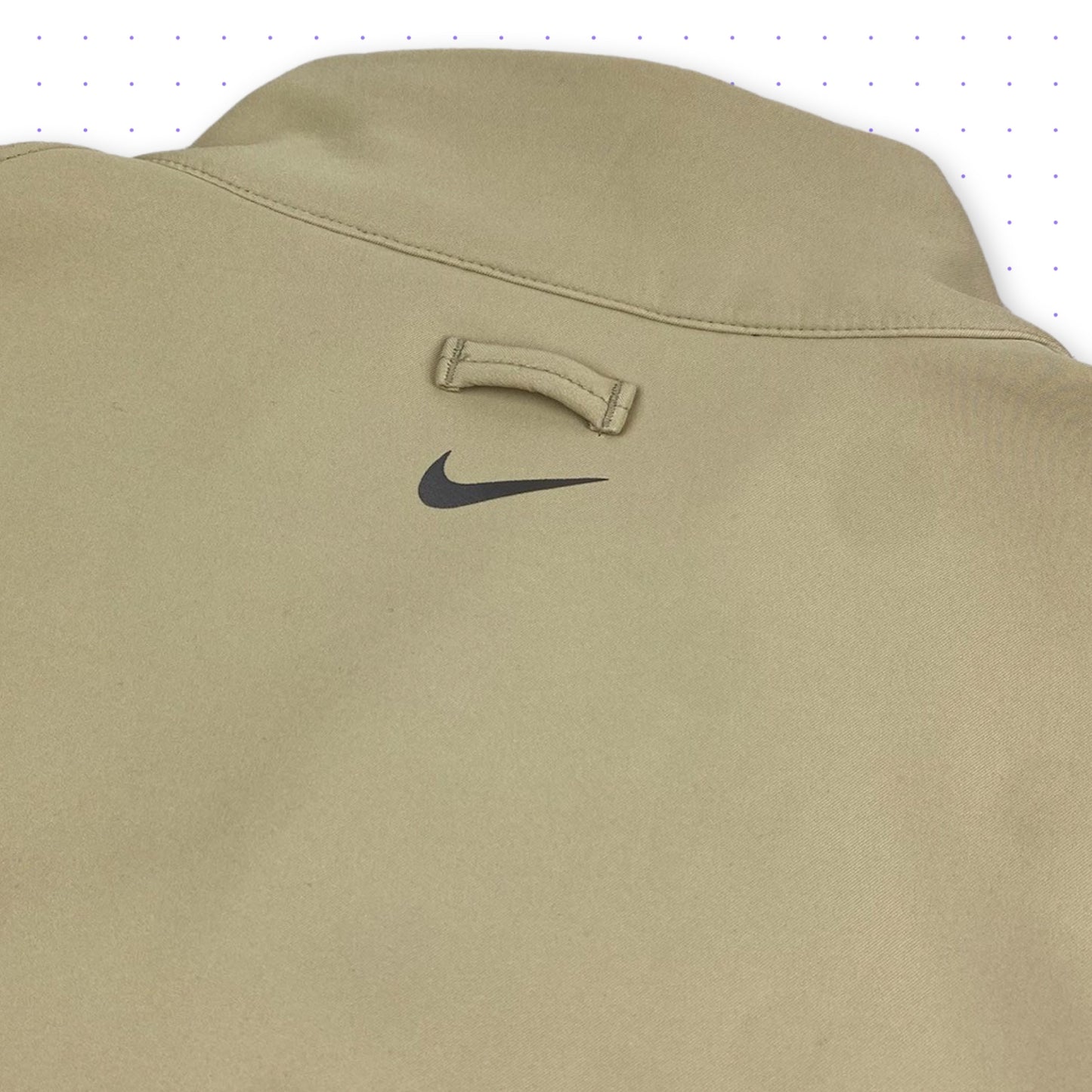 00s Nike Fleece Lined Jacket Beige