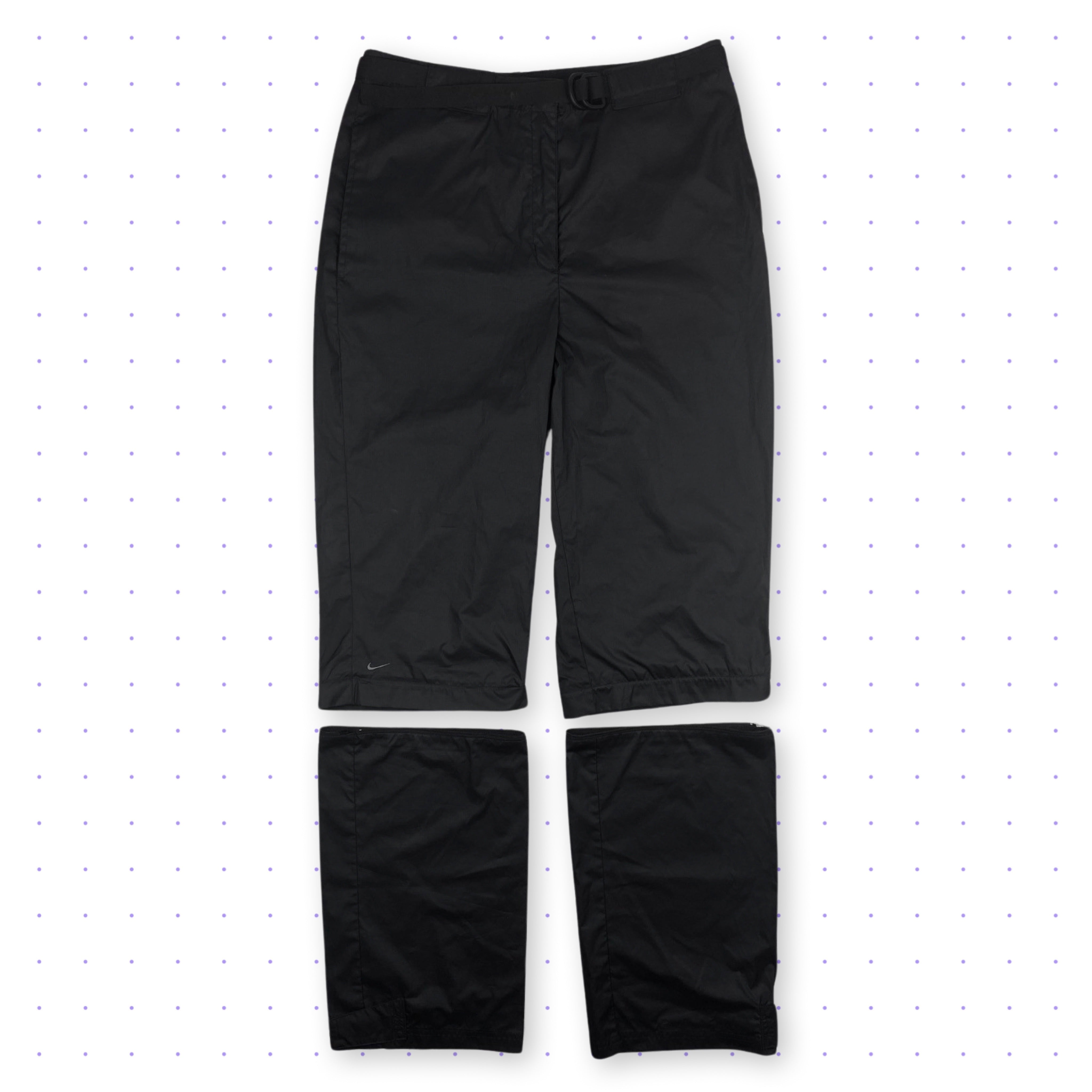 00s Nike Clima Fit 2in1 Pants Black