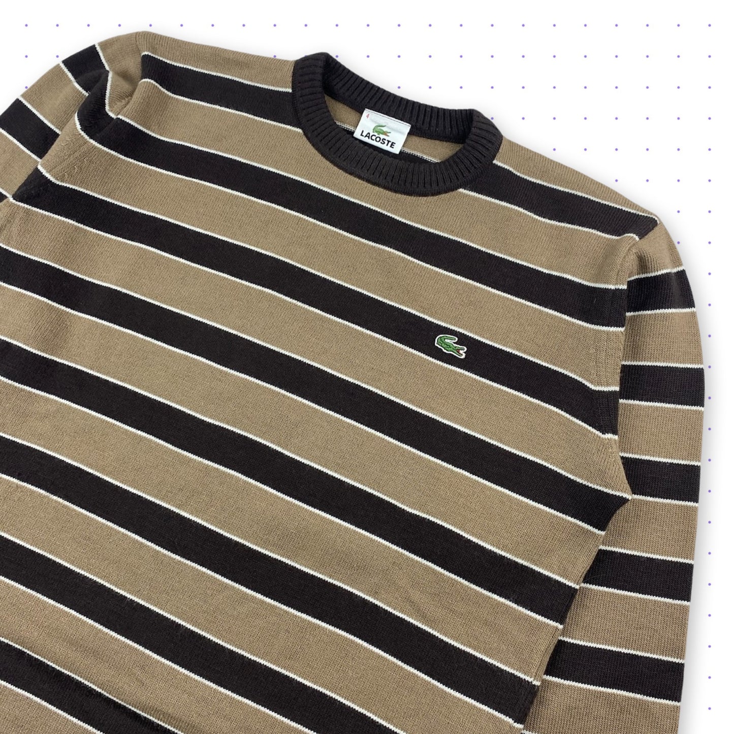 Lacoste Sweater Brown