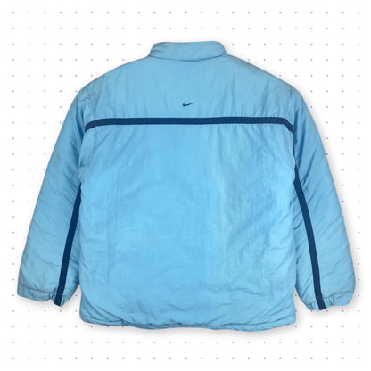 00s Nike Hex Puffer Jacket Ice Blue