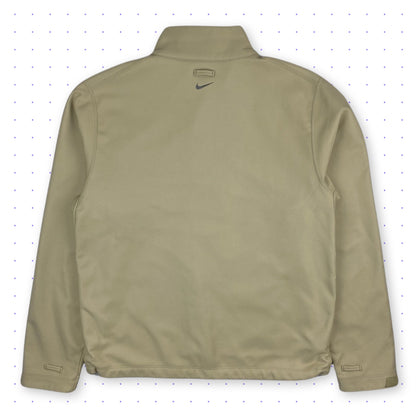 00s Nike Fleece Lined Jacket Beige