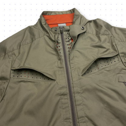 00s Nike+ Ventilated Multi-Pocket Jacket Khaki Green