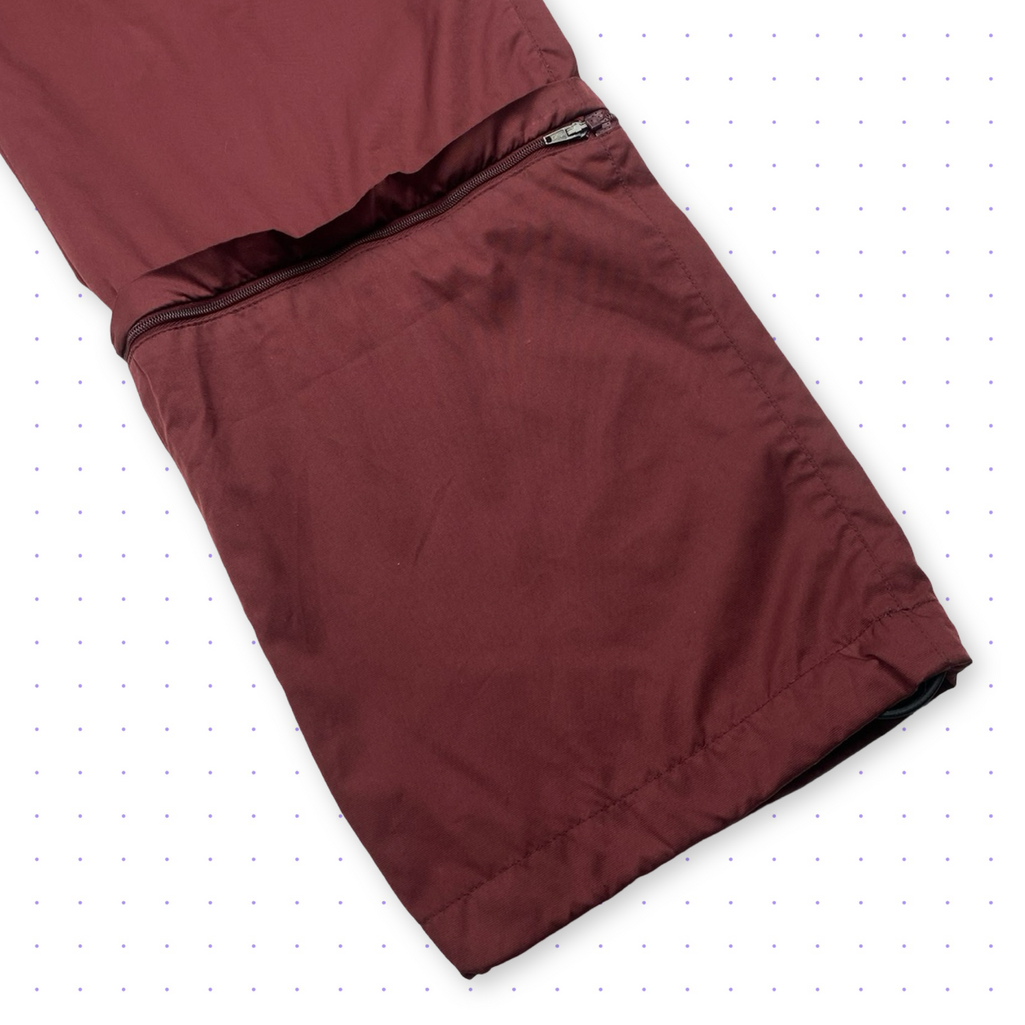 00s Nike Clima-Fit Golf 2in1 Ventilated Pants Bordeaux Red