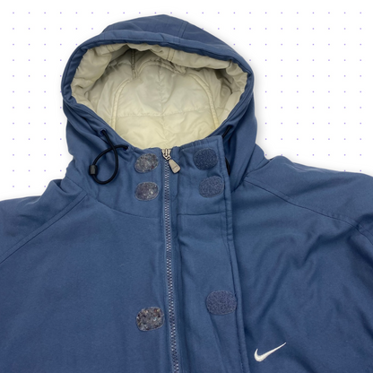 00s Nike Tactical Puffer Jacket Navy Blue