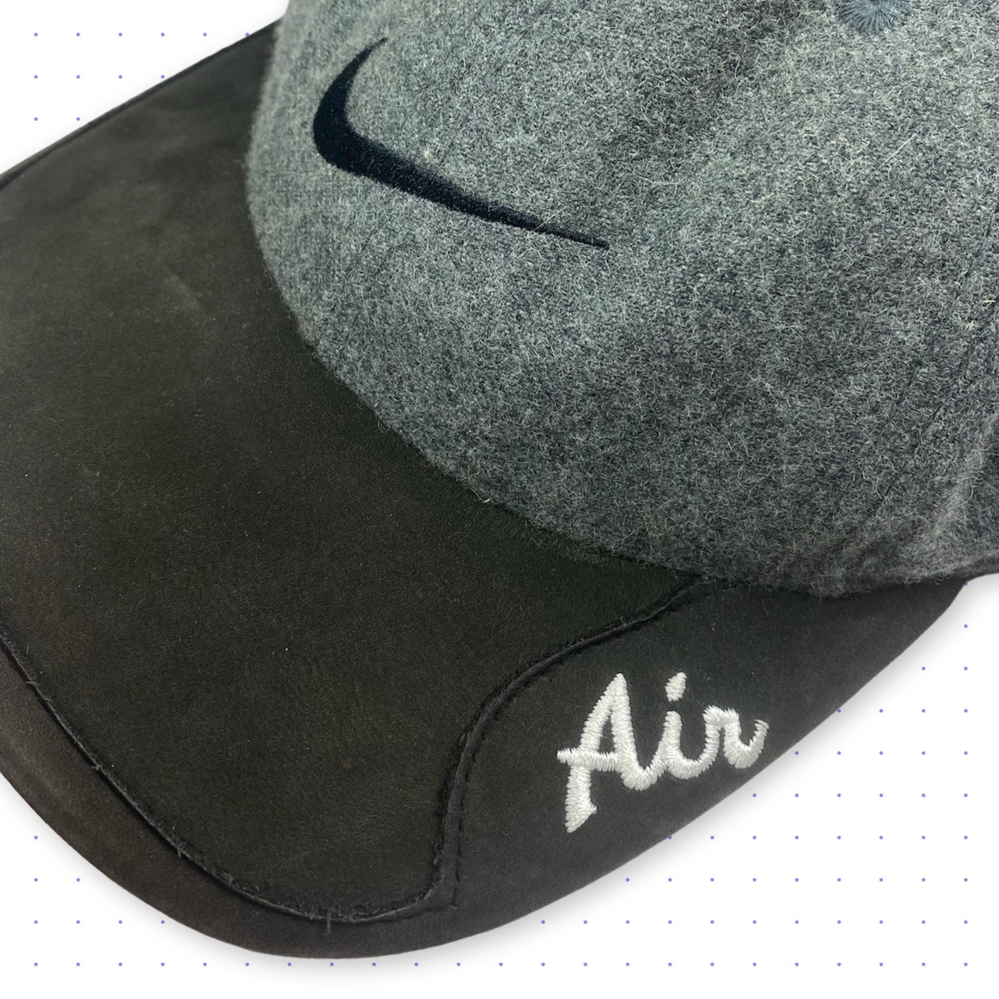 90s Nike Air Cap Grey/Brown