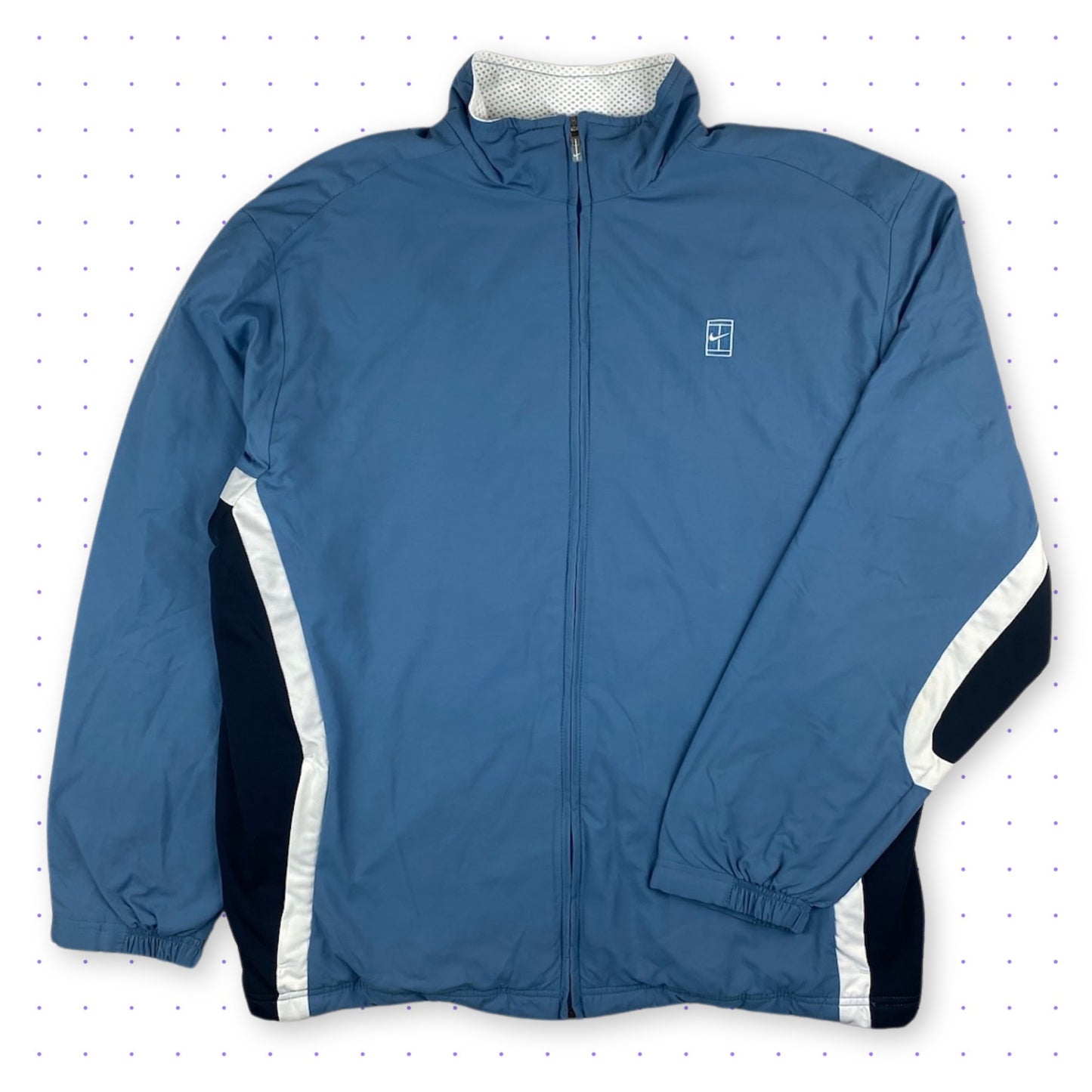 00s Nike Court Jacket Blue