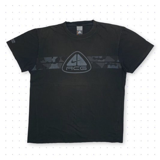 00s Nike ACG Graphic T-Shirt Faded Black