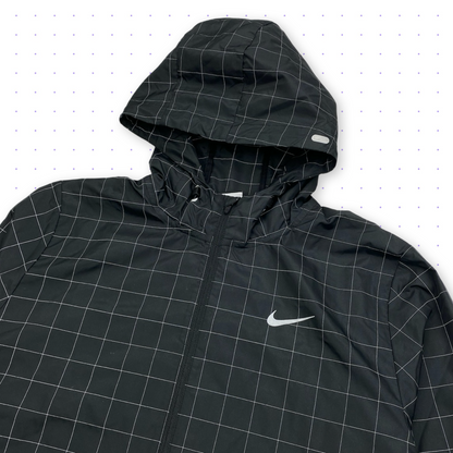 10s Nike Flicker Hurricane Reflective Lightweight Jacket Black