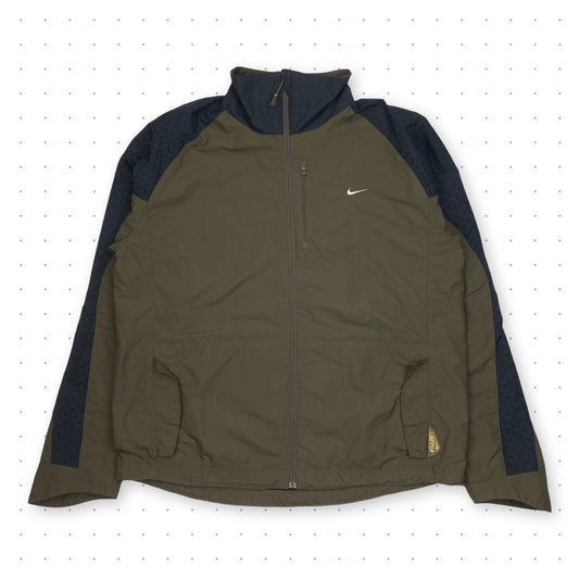 00s Nike Air Crowfeet Ventilated Jacket Khaki