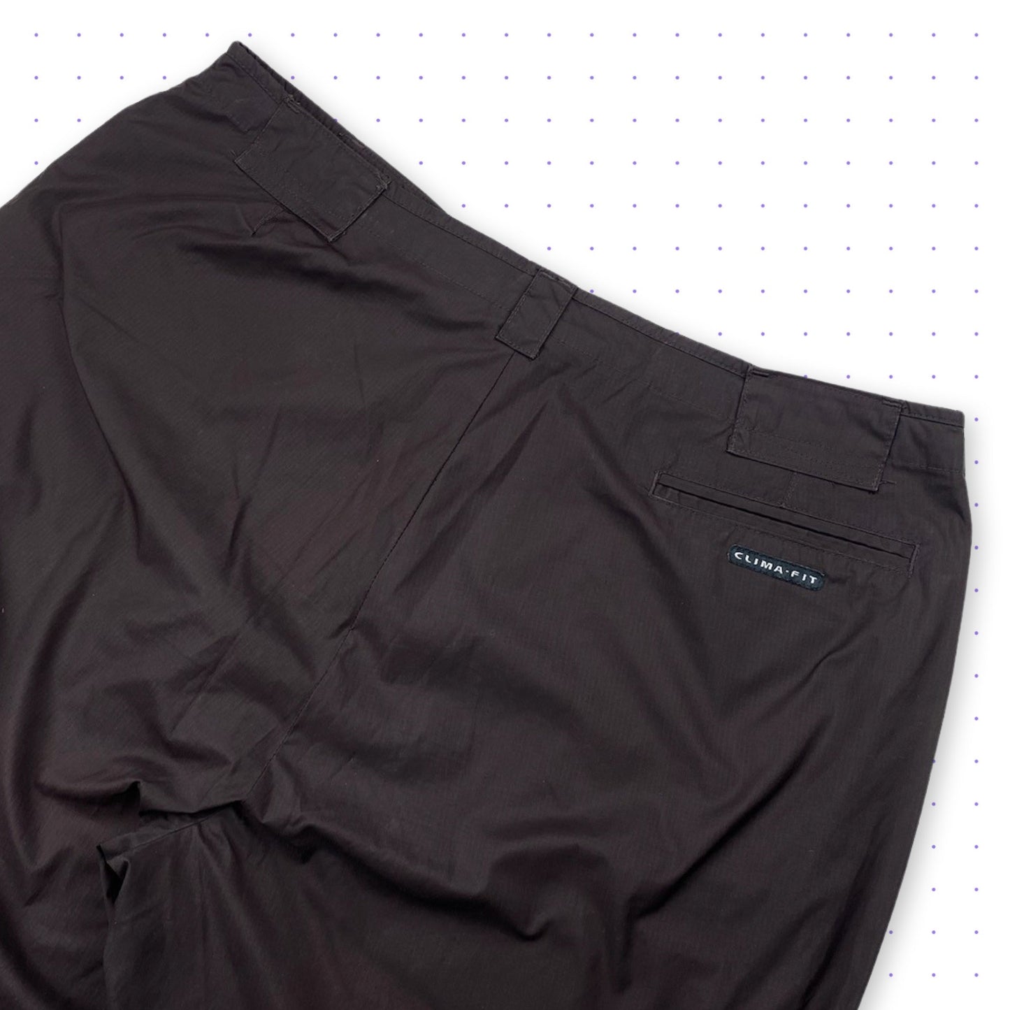 00s Nike Clima-Fit 2in1 Pants Brown