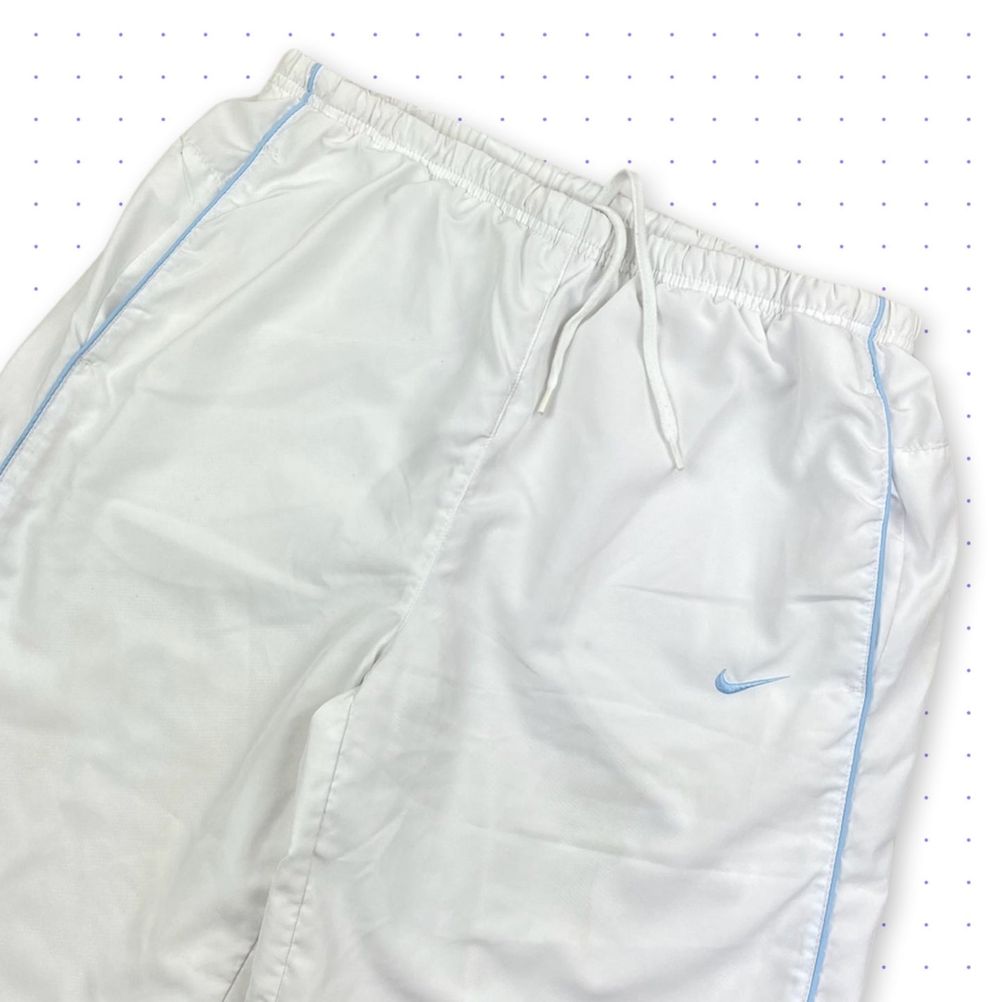 00s Nike Pants White/Babyblue