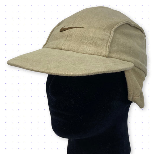 90s Nike 2in1 Cap Beige