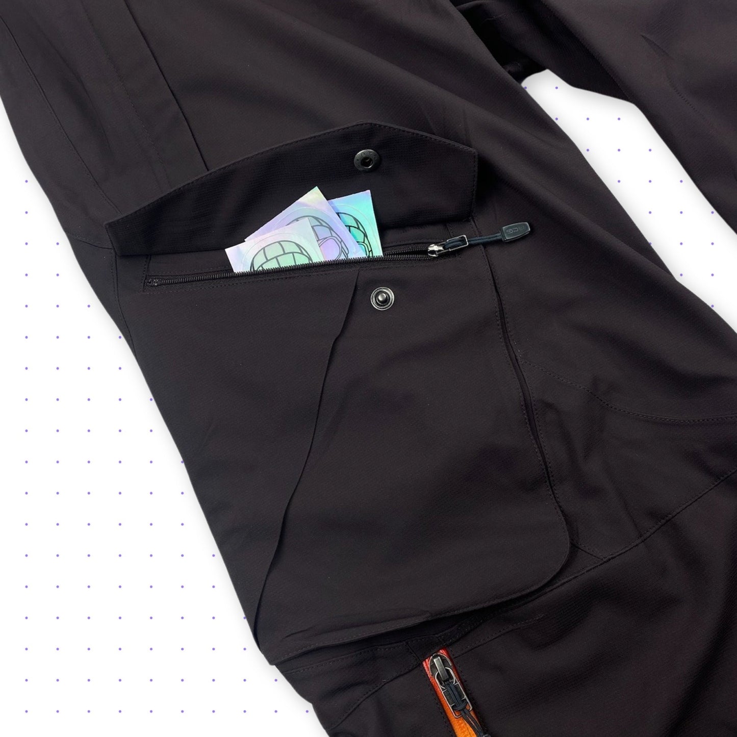 ‘07 Nike ACG Recco Technical Gradient Pants Brown