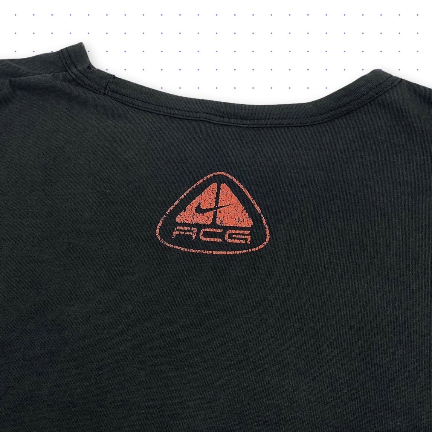 00s Nike ACG Print T-shirt Black