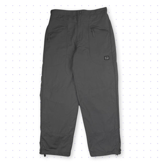 00s Nike “Metal” Badge Pants Grey