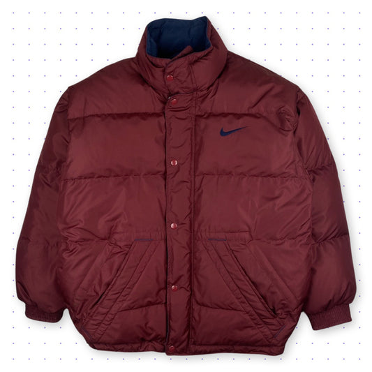 90s Nike Down Jacket Red