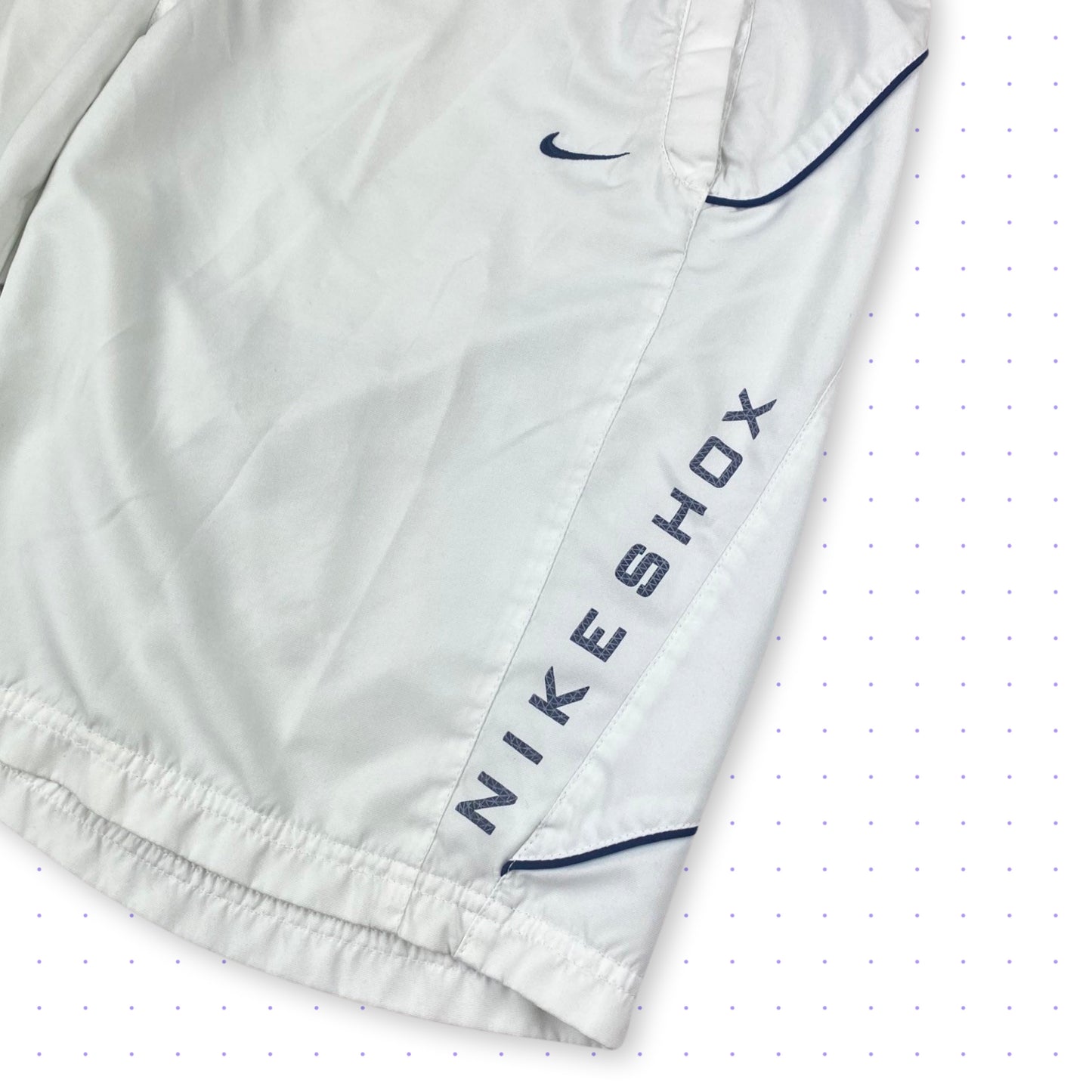 00s Nike Shox Shorts White