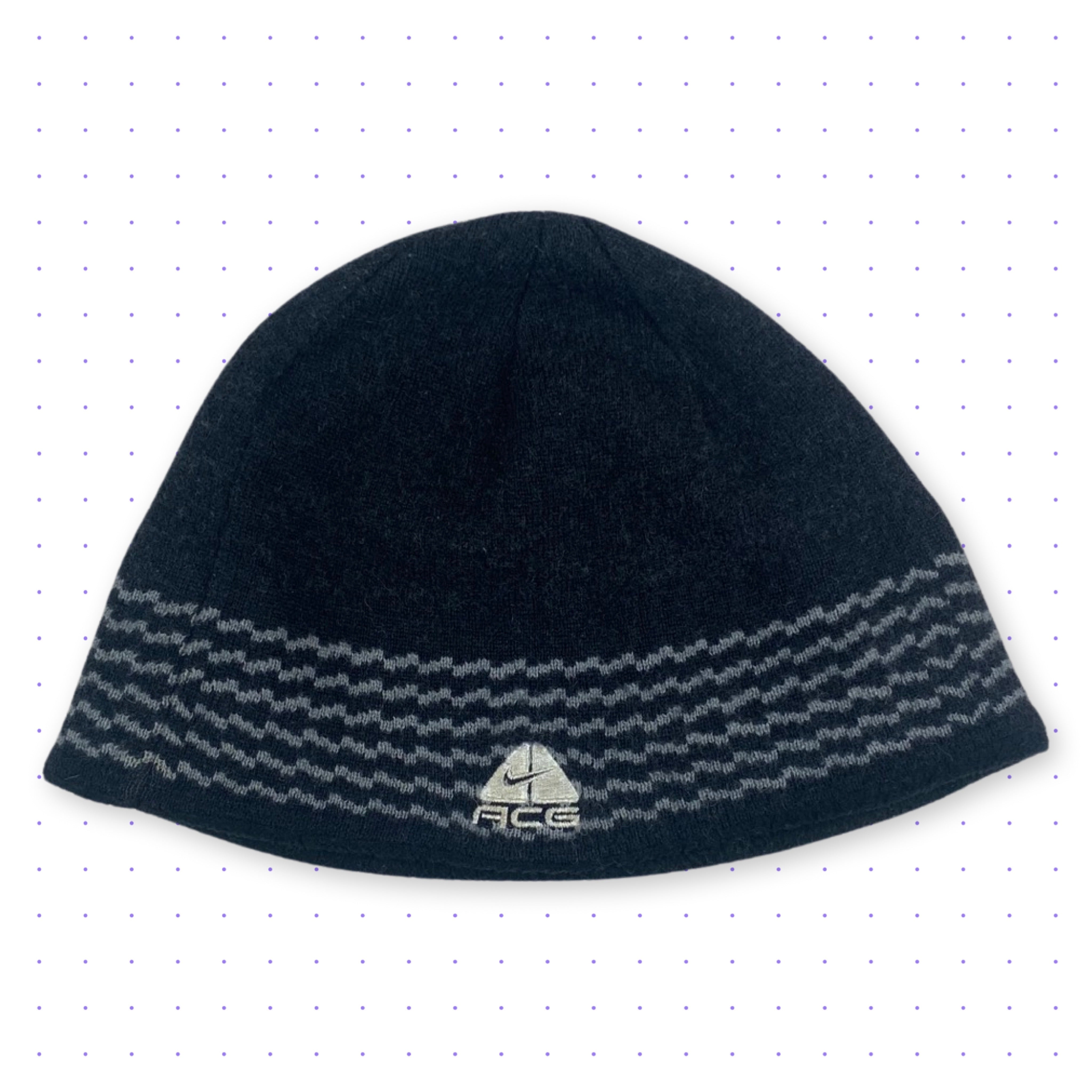 最も  ACG Nike 00s Beanie welltosell – Black/Grey 帽子
