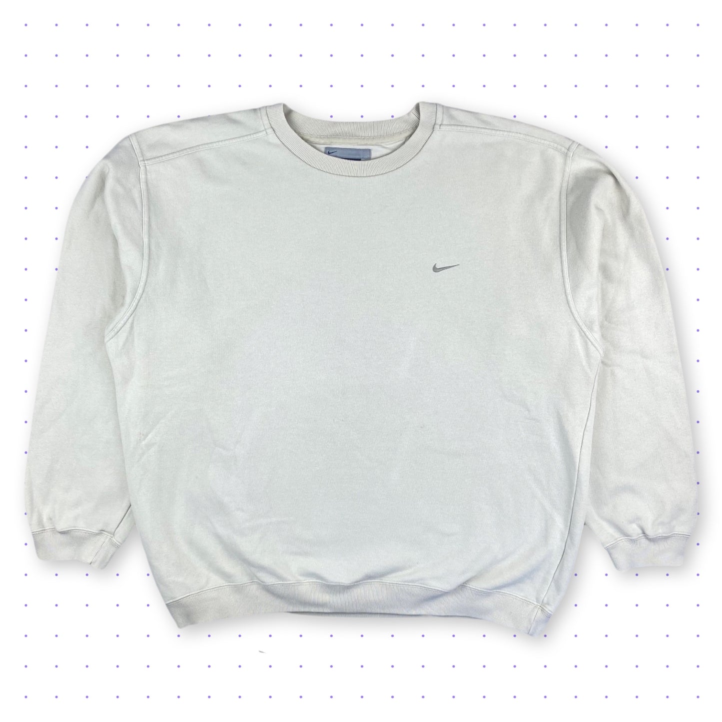 00s Nike Sweater Beige