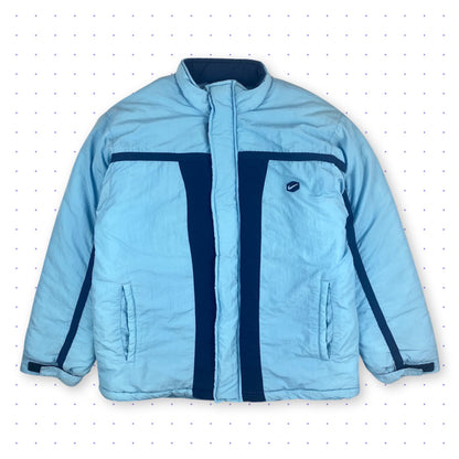 00s Nike Hex Puffer Jacket Ice Blue