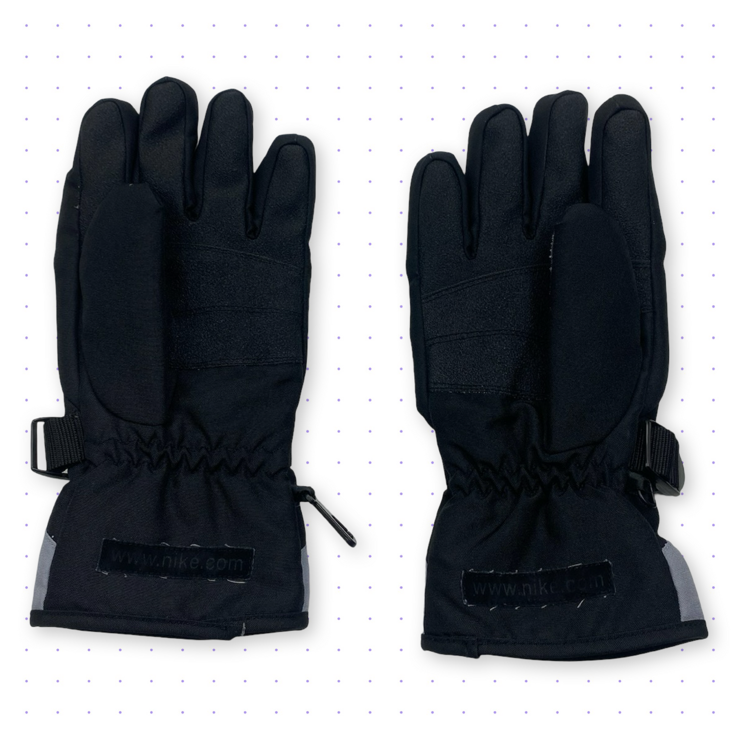 ´01 Nike Gloves Black/Grey