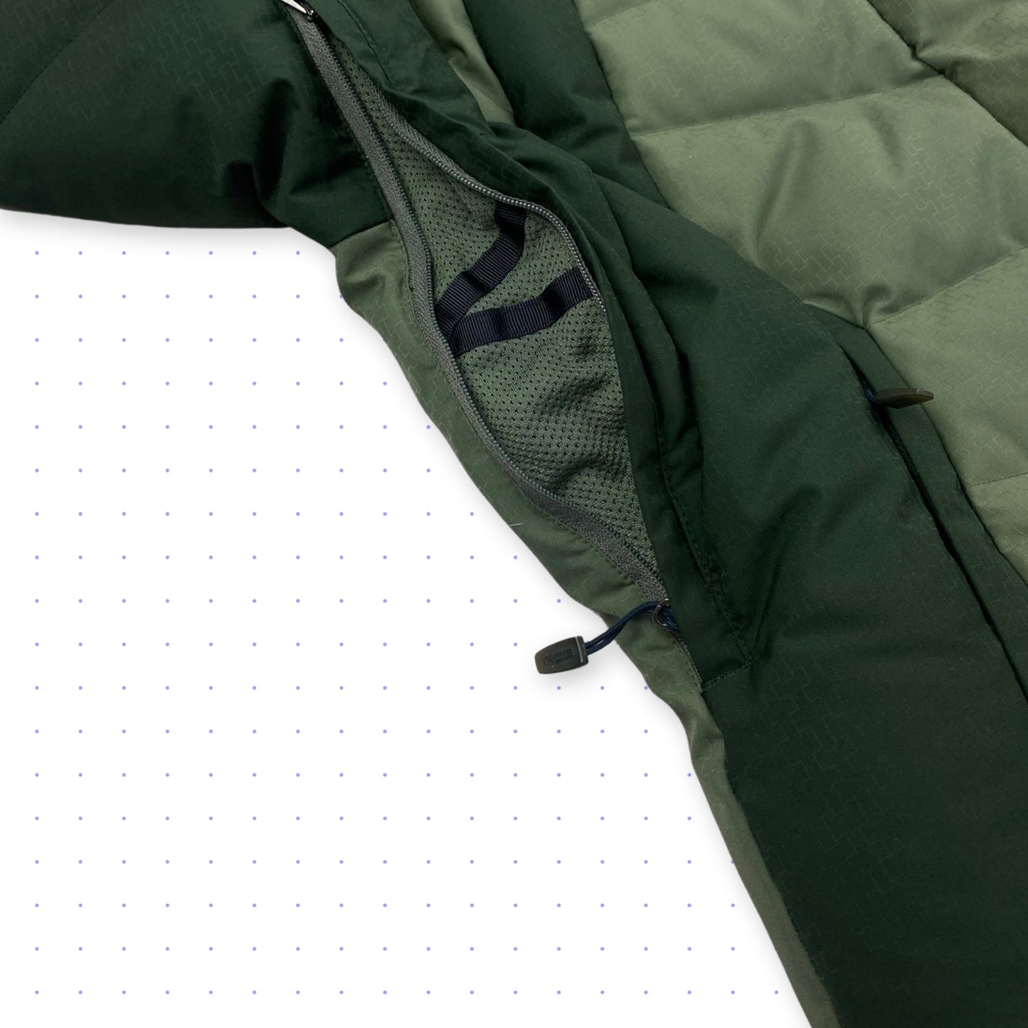 ‘08 Nike ACG Ventilated Puffer Jacket Two Tone Green