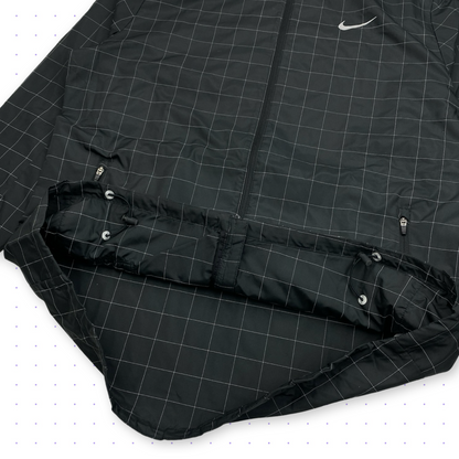 10s Nike Flicker Hurricane Reflective Lightweight Jacket Black