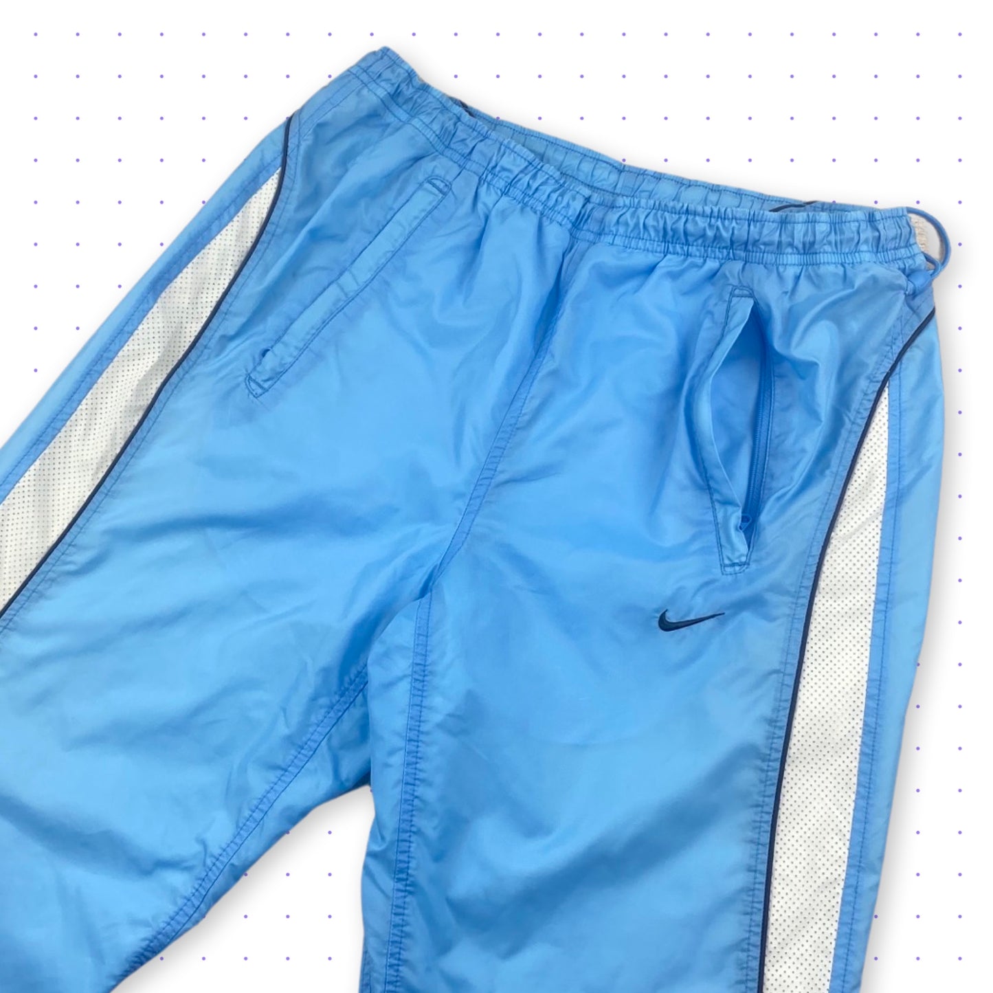 00s Nike Trackpants Babyblue