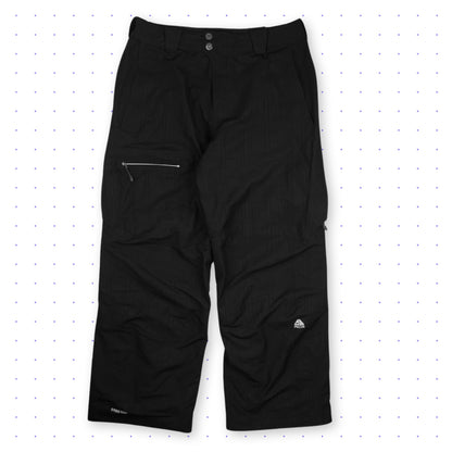 00s Nike ACG Gore-Tex Ventilated Pants Black