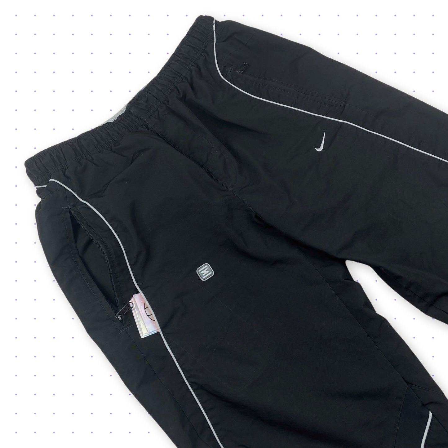 00s Nike Shox Pants Black