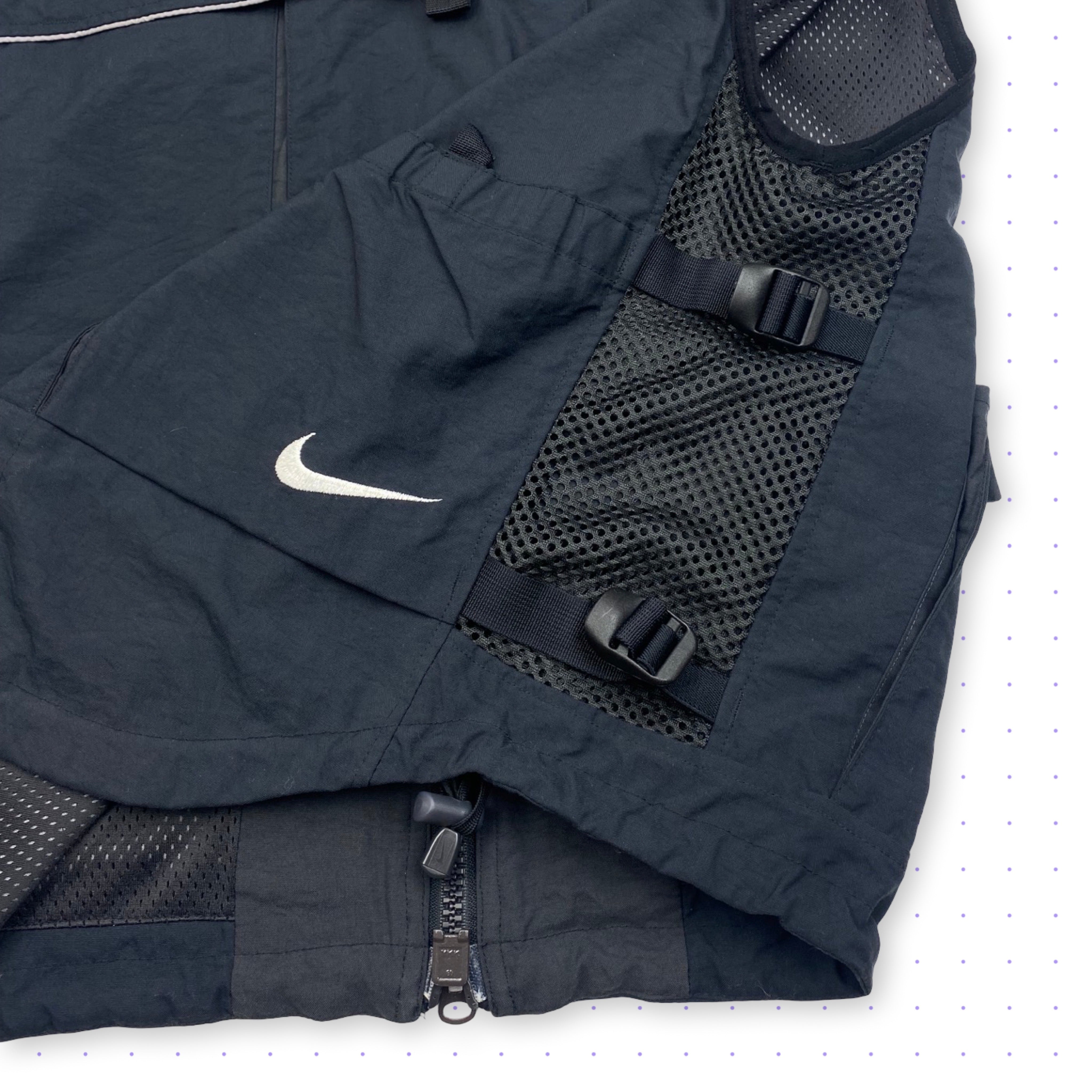 98 Nike ACG Tactical Reflective Hydration Vest Black – welltosell