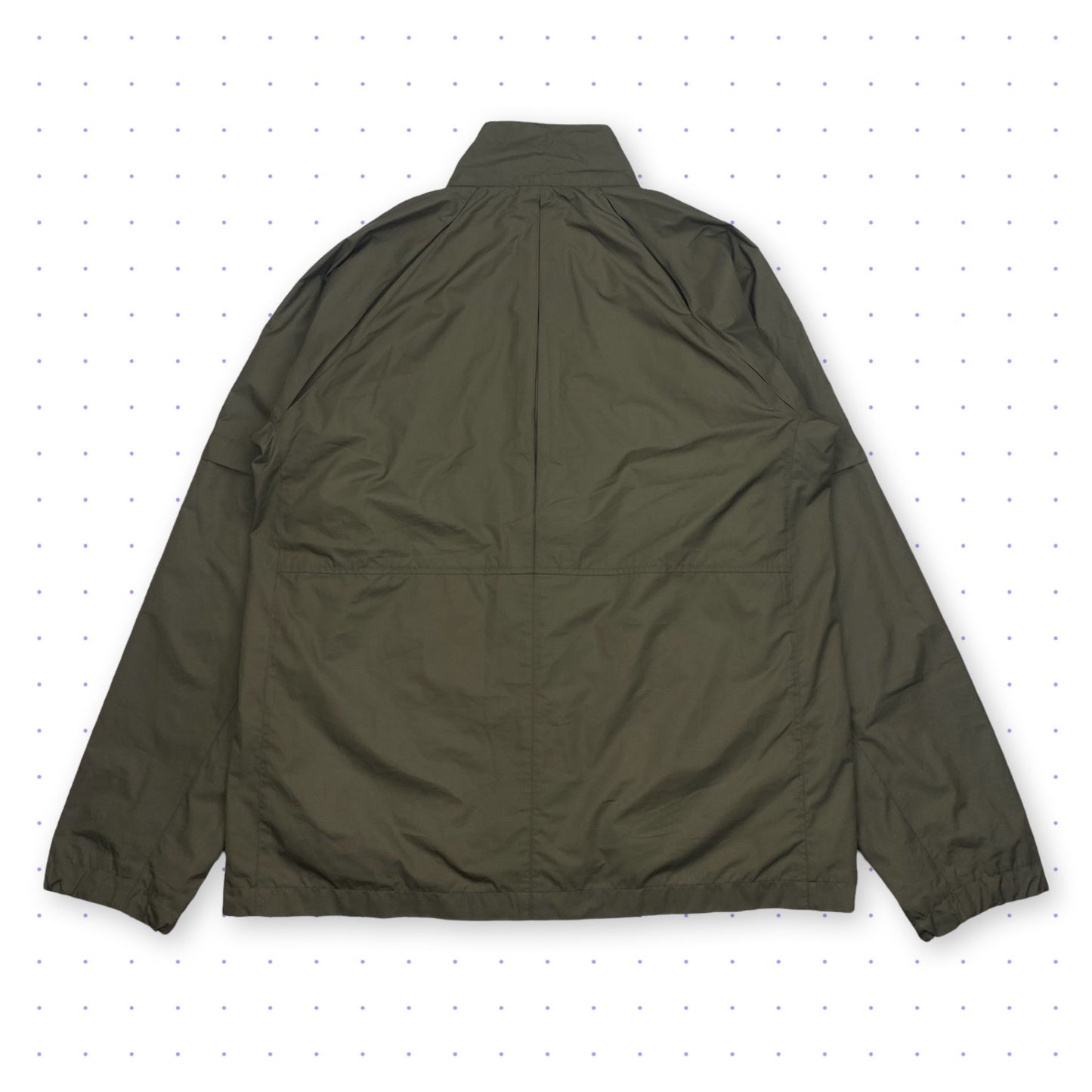 ‘07 Nike ACG Considered Pleated Button Up Jacket Khaki