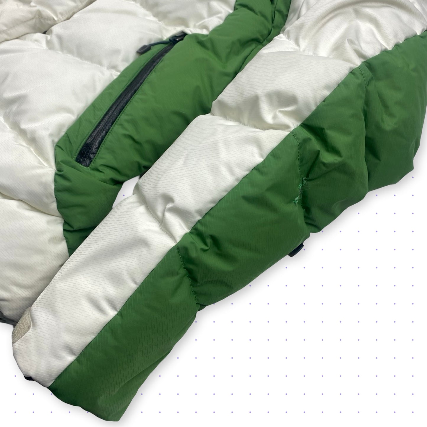 ‘05 Nike ACG Ventilated Puffer Jacket White/Green