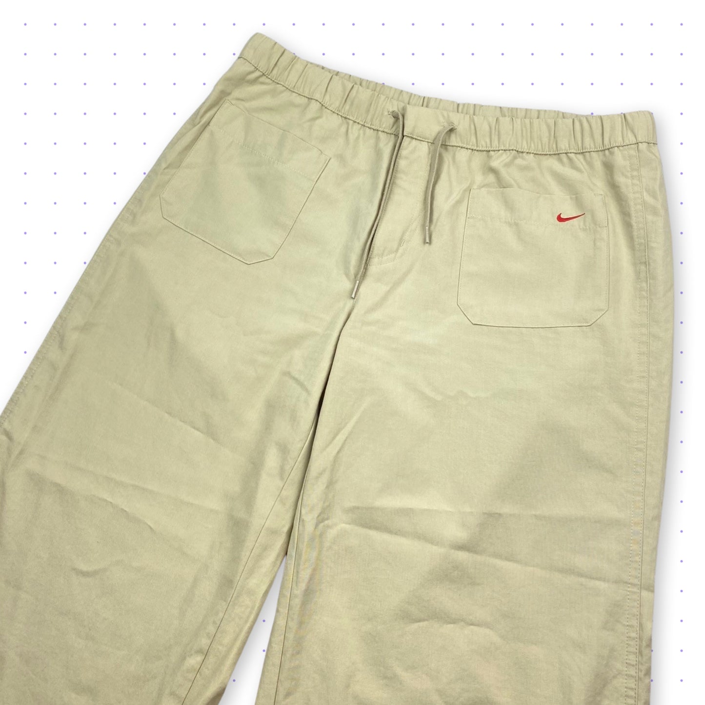 00s Nike Athletic Pants Beige