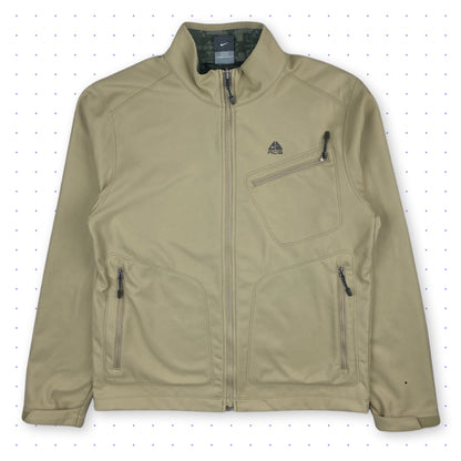 00s Nike Fleece Lined Jacket Beige