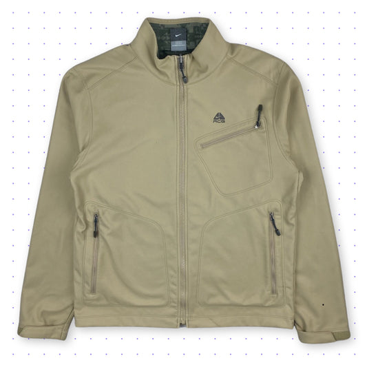 00s Nike Fleece Lined Jacket Beige