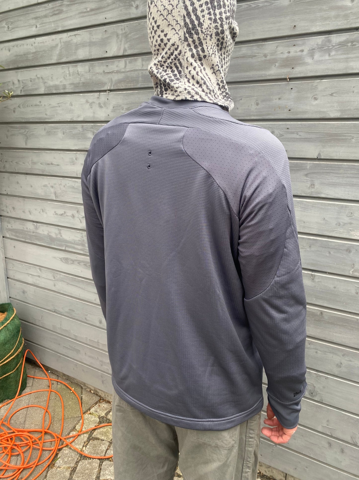 ‘03 Nike 247365 Waffle Longsleeve Blue
